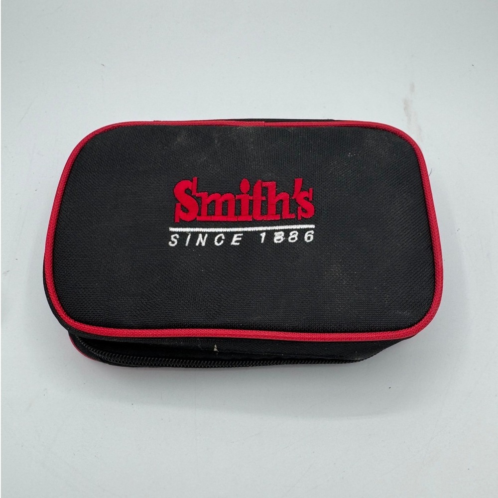 Smith's Precision Knife Sharpening System Kit with Case and Honing Solution